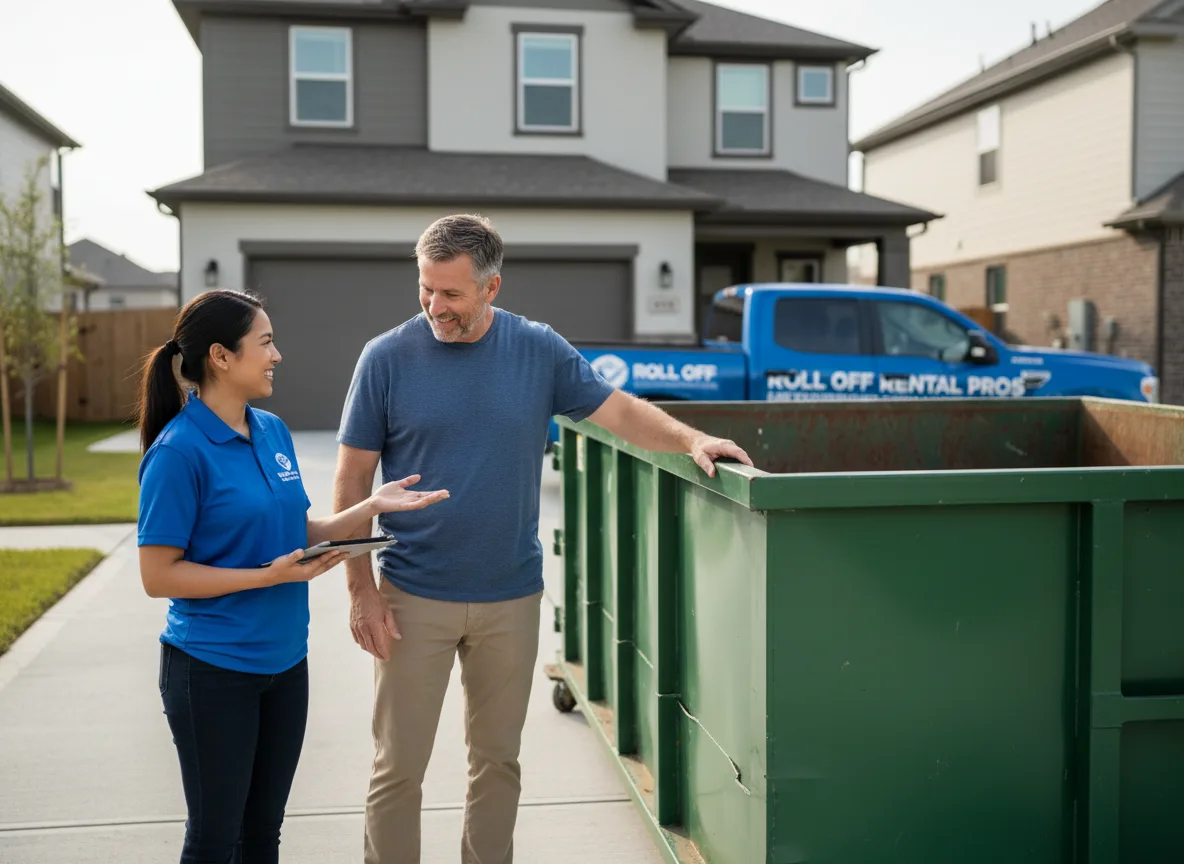 Roll Off Dumpster Rental Blossom, TX FAQs
